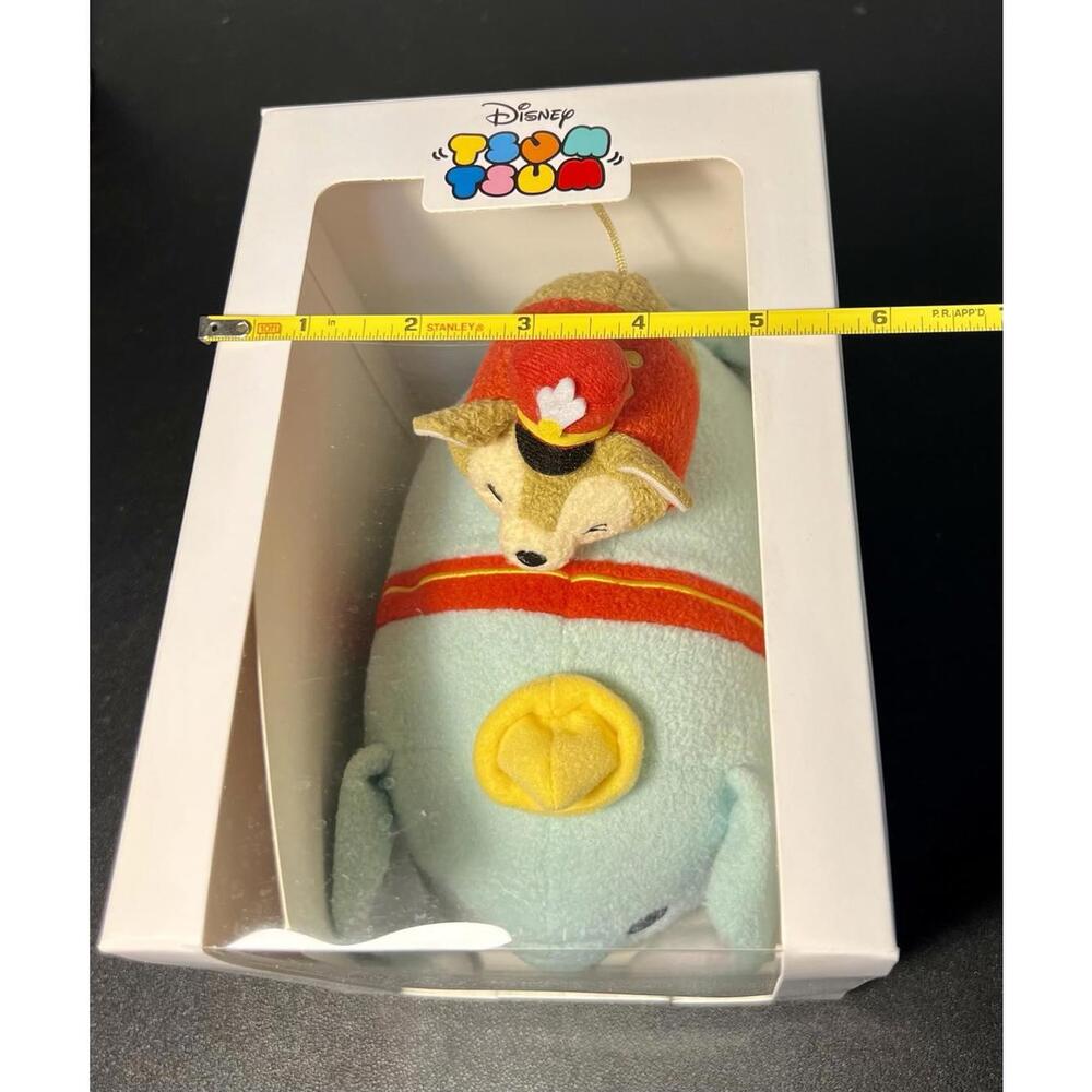 NIB Disney 2016 Tsum Tsum Timothy Q. Mouse & Dumbo Plush Set, 8x5.5x6.5” - Picture 7 of 9